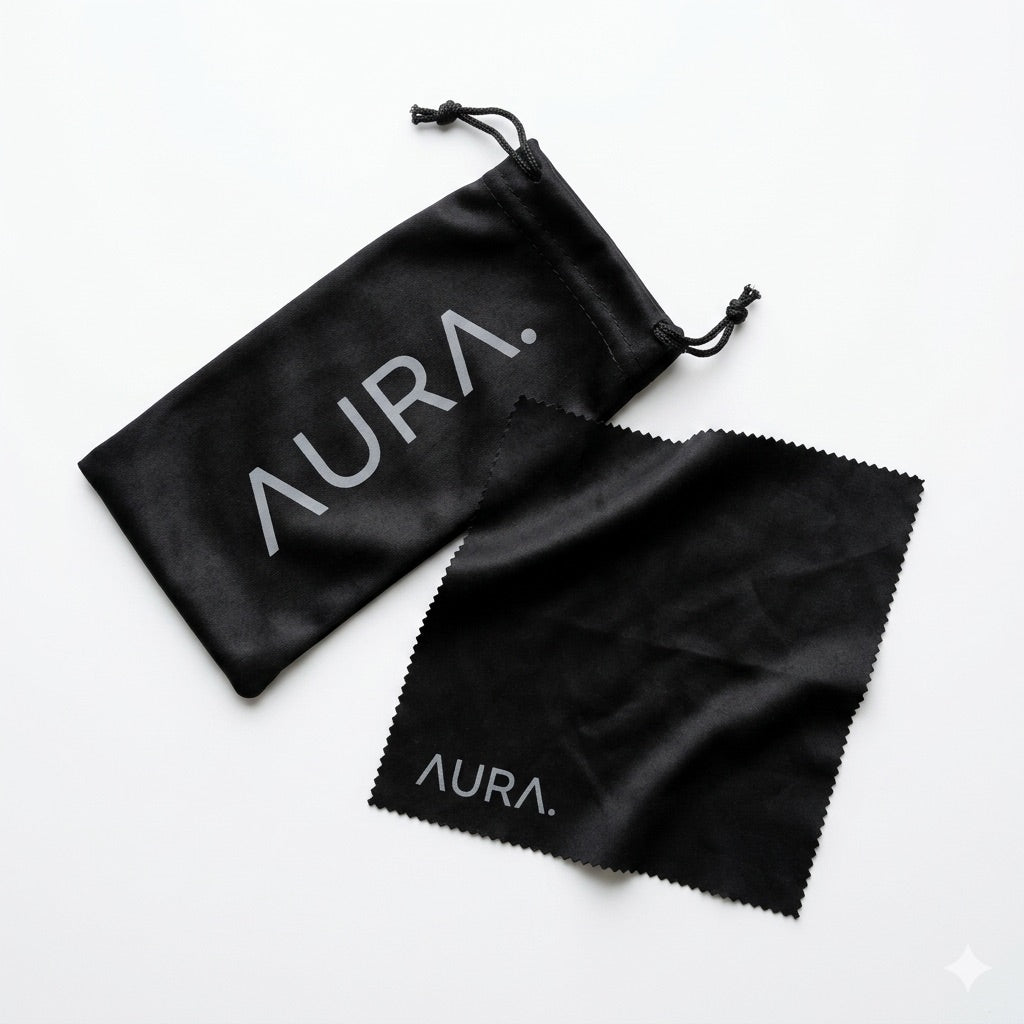 AURA Glitch — Noir
